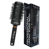 Hector Professional Heat Resistant Nylon Bristles Round Brush  53 MM  For Professional Salon/Home Use  Anti Static Technology